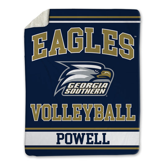 Georgia Southern - NCAA Women's Volleyball : Anna Powell - Blanket-0