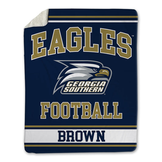 Georgia Southern - NCAA Football : Ahmad Brown - Blanket-0