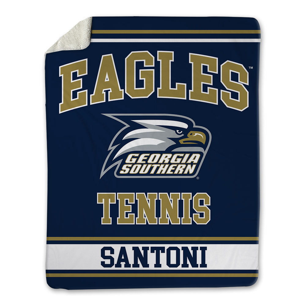 Georgia Southern - NCAA Men's Tennis : Edoardo Santoni - Blanket-0