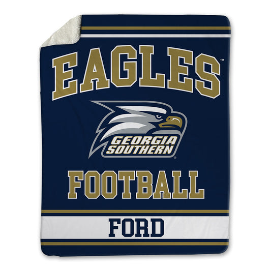 Georgia Southern - NCAA Football : Blake Ford - Blanket-0