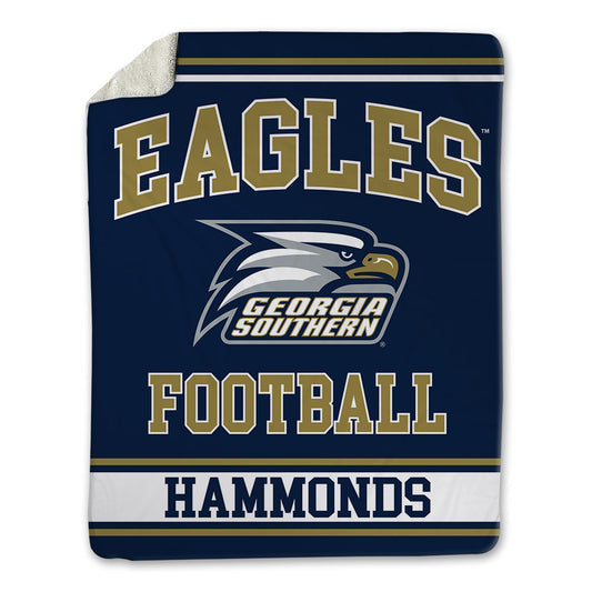 Georgia Southern - NCAA Football : Jacob Hammonds - Blanket-0