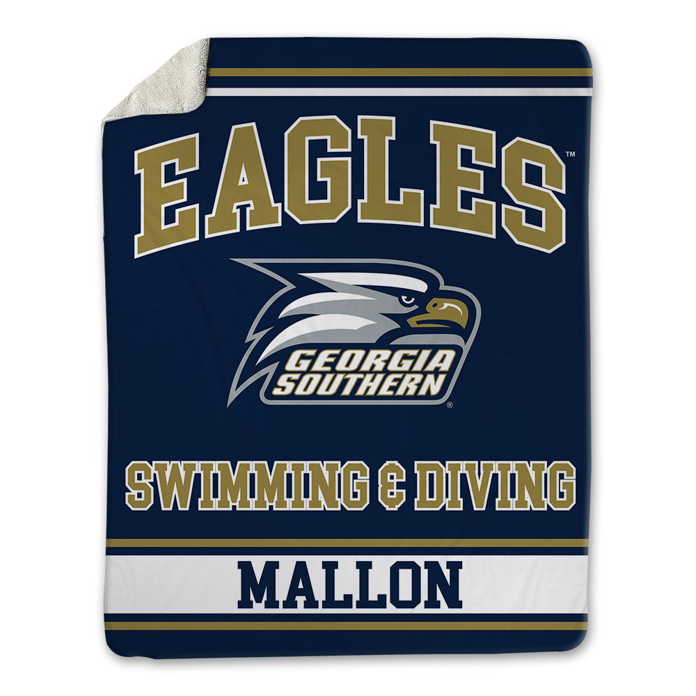 Georgia Southern - NCAA Women's Swimming & Diving : Ava Mallon - Blanket-0