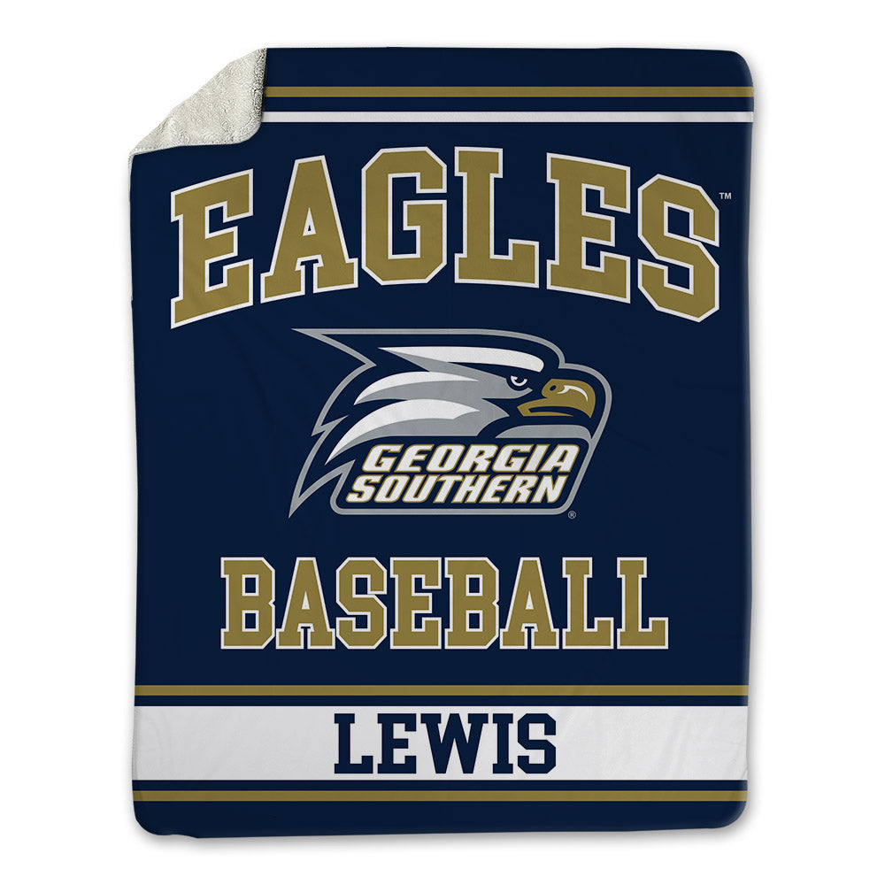 Georgia Southern - NCAA Baseball : Jax Lewis - Blanket-0