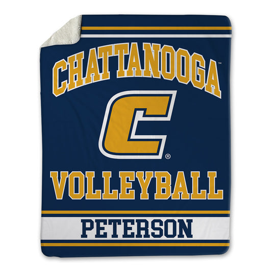 UTC - NCAA Women's Volleyball : Caroline Peterson - Blanket-0