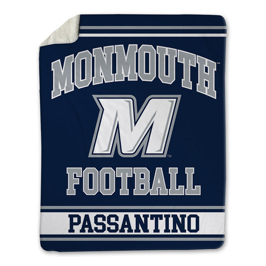 Monmouth - NCAA Football : Frankie Passantino - Blanket-0