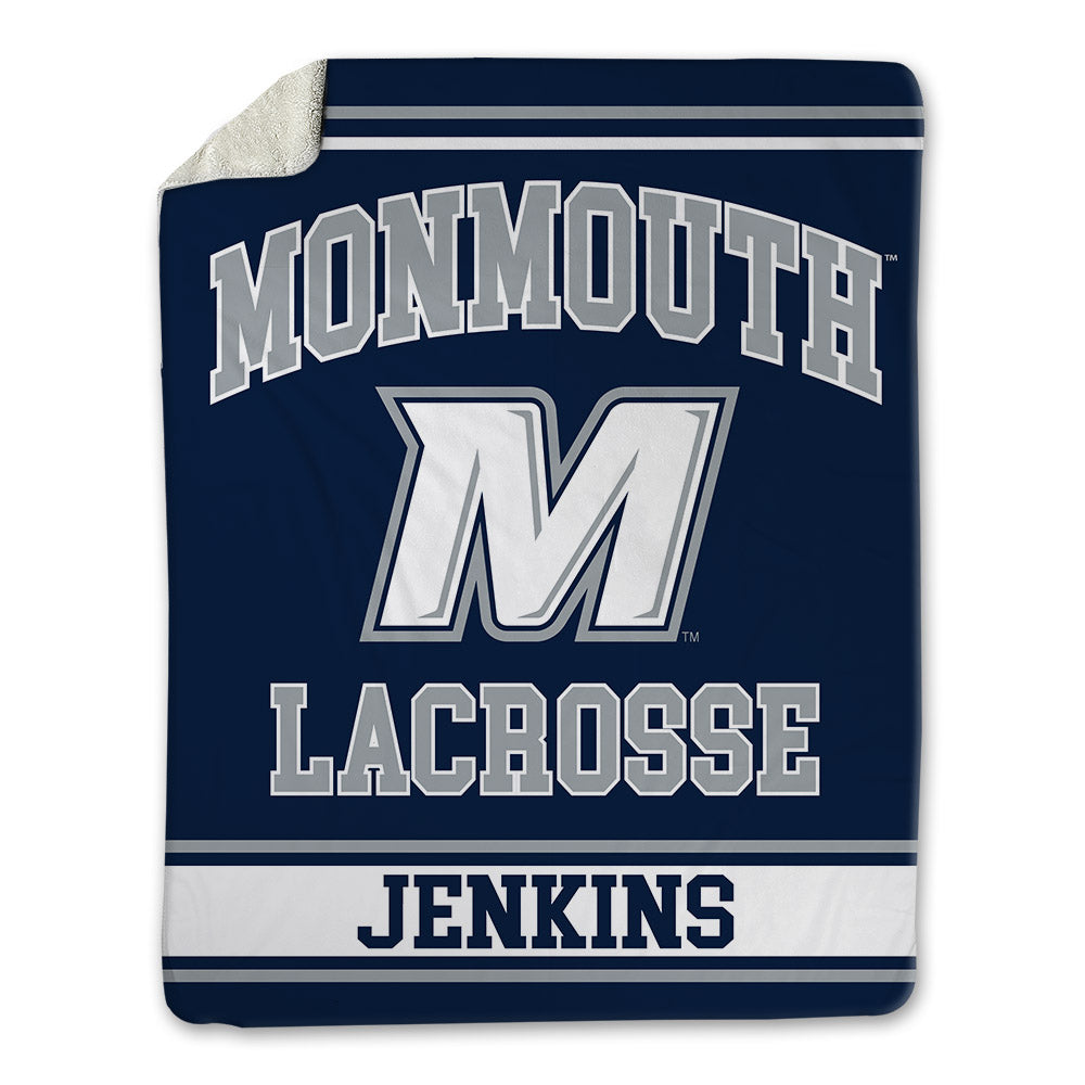 Monmouth - NCAA Men's Lacrosse : Jaeden Jenkins - Blanket-0