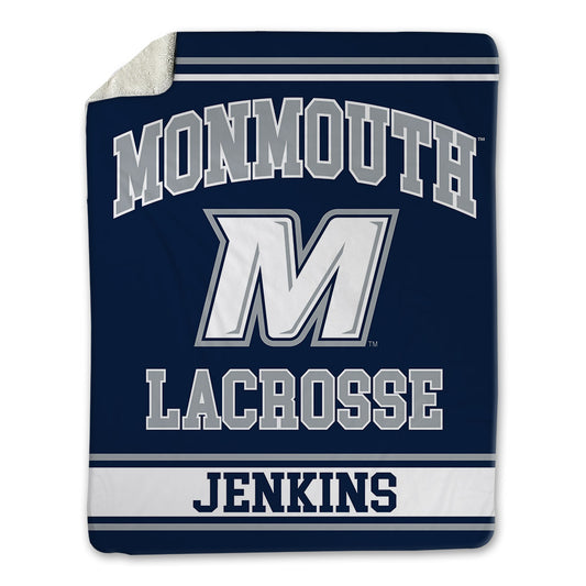 Monmouth - NCAA Men's Lacrosse : Jaeden Jenkins - Blanket-0