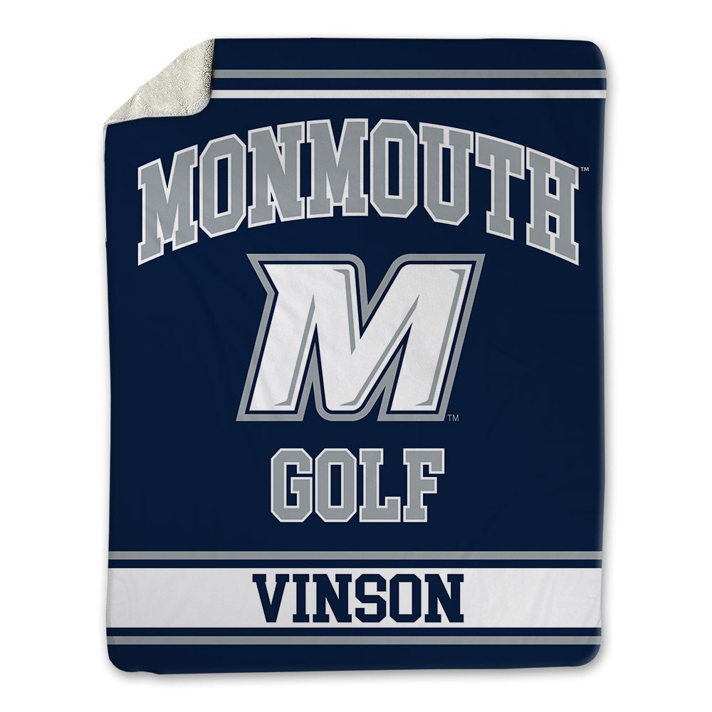 Monmouth - NCAA Men's Golf : Dallas Vinson - Blanket-0