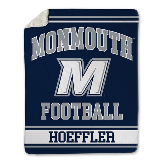 Monmouth - NCAA Football : Justin Hoeffler - Blanket-0