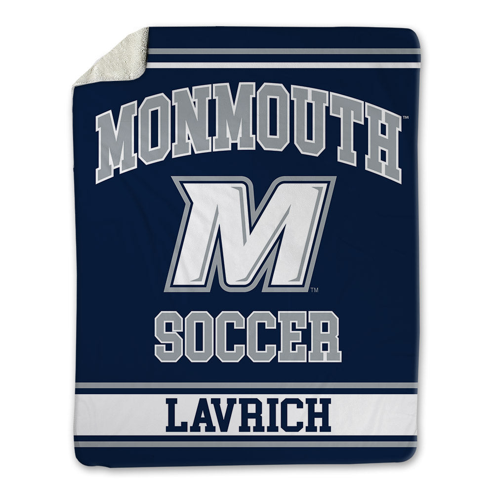 Monmouth - NCAA Women's Soccer : Ashley Lavrich - Blanket-0