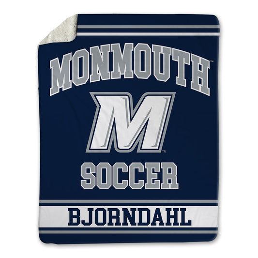Monmouth - NCAA Women's Soccer : Ava Bjorndahl - Blanket-0
