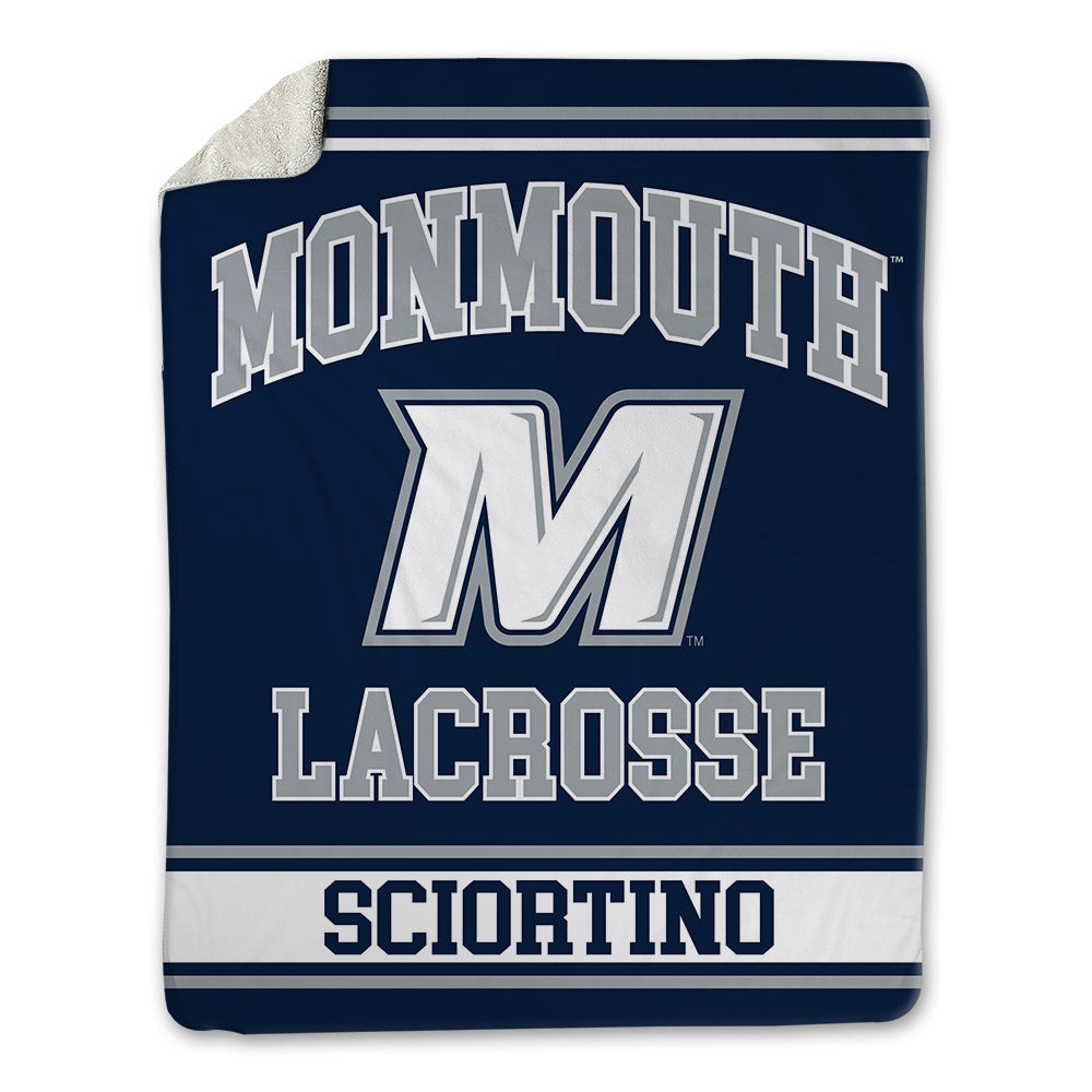Monmouth - NCAA Women's Lacrosse : Ella Sciortino - Blanket-0