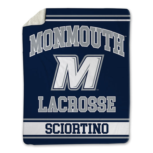 Monmouth - NCAA Women's Lacrosse : Ella Sciortino - Blanket-0