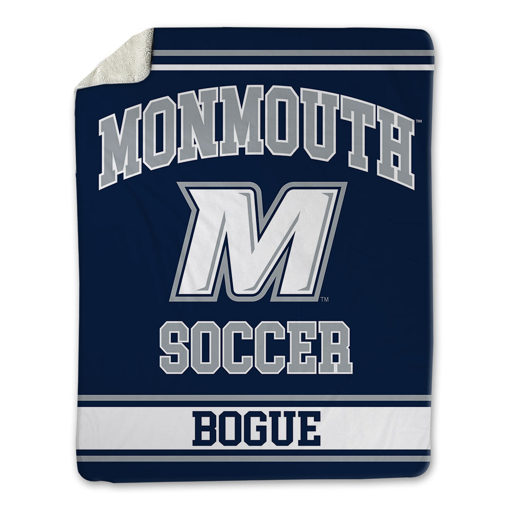 Monmouth - NCAA Women's Soccer : Marie Bogue - Blanket-0