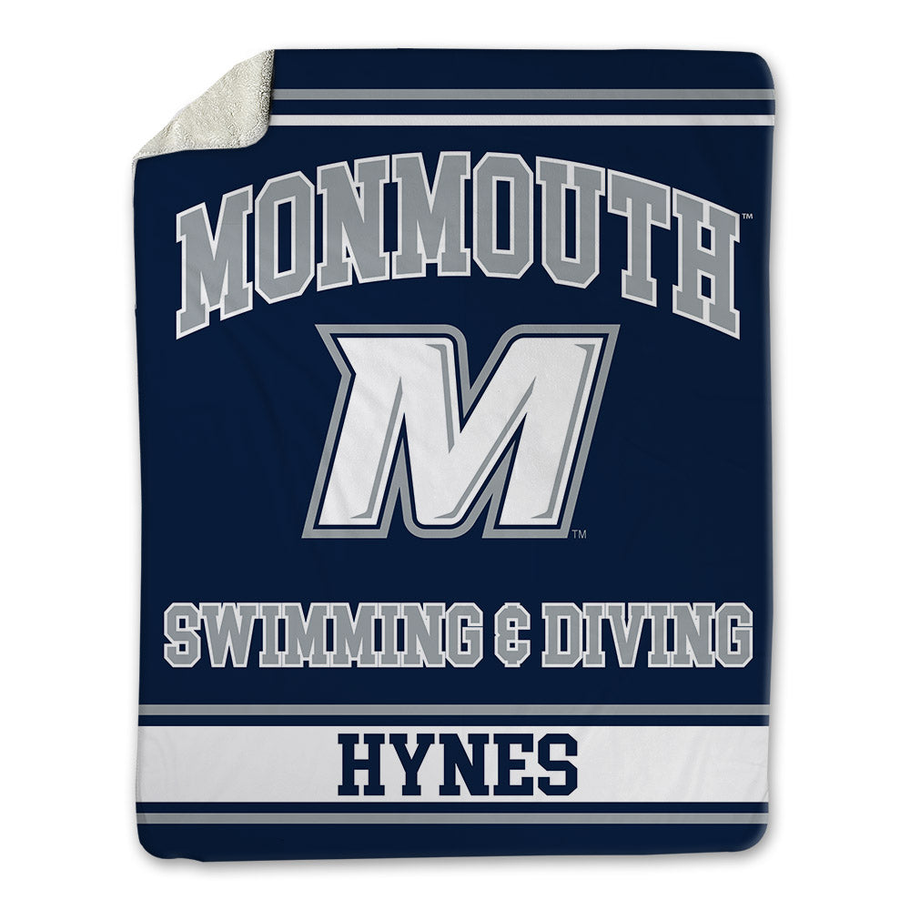 Monmouth - NCAA Men's Swimming & Diving : Patrick Hynes - Blanket-0