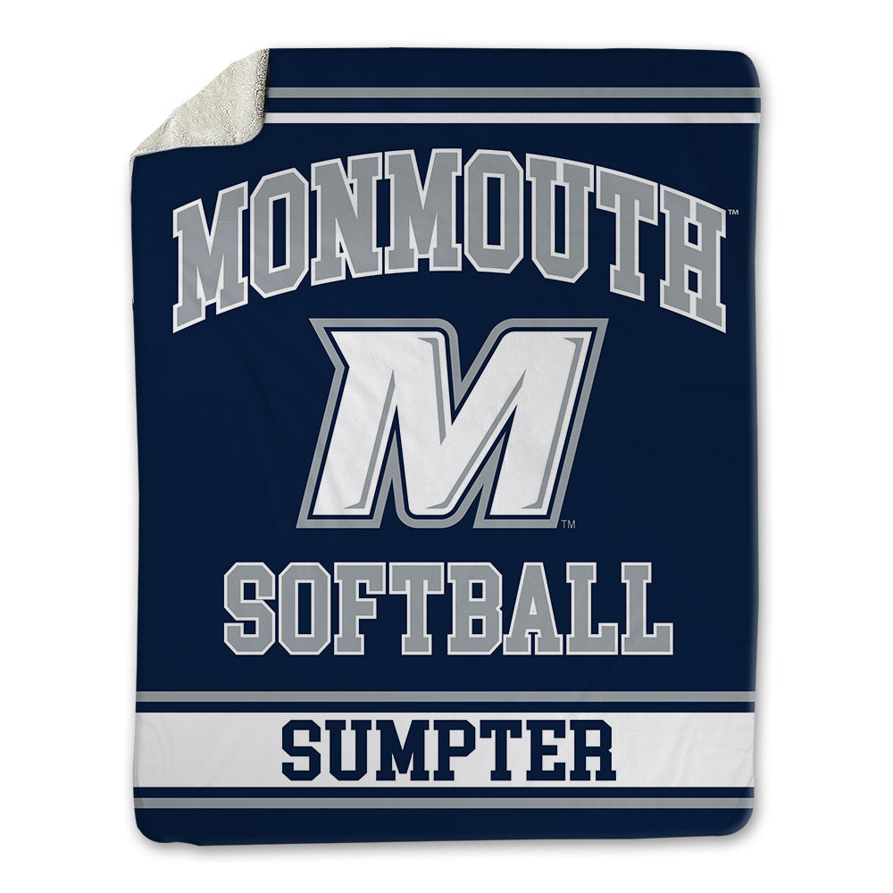 Monmouth - NCAA Softball : Carah Sumpter - Blanket-0