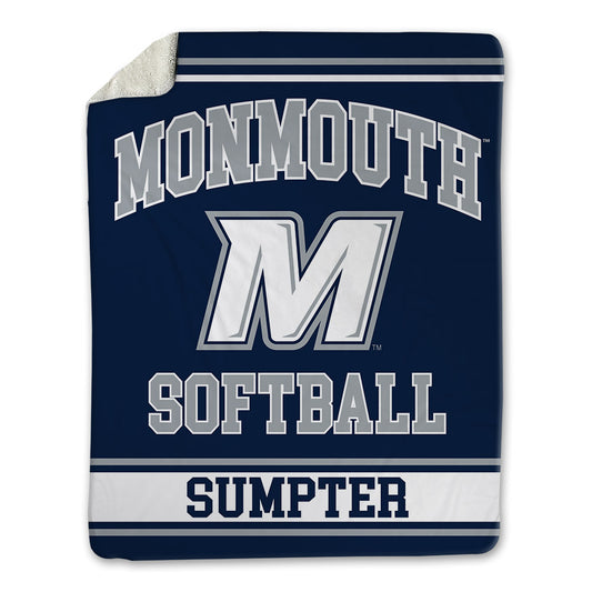 Monmouth - NCAA Softball : Carah Sumpter - Blanket-0