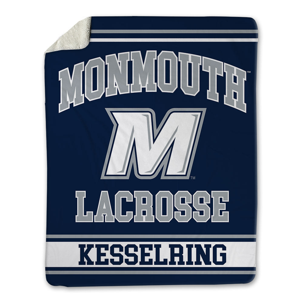 Monmouth - NCAA Men's Lacrosse : Caden Kesselring - Blanket-0