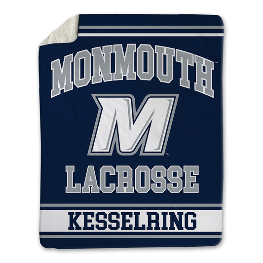 Monmouth - NCAA Men's Lacrosse : Caden Kesselring - Blanket-0