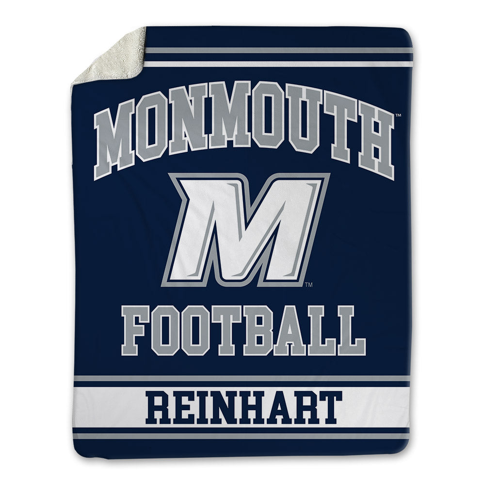 Monmouth - NCAA Football : Tyler Reinhart - Blanket-0