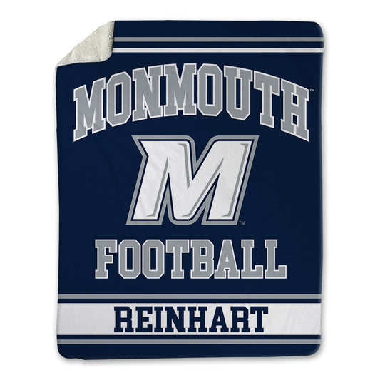 Monmouth - NCAA Football : Tyler Reinhart - Blanket-0