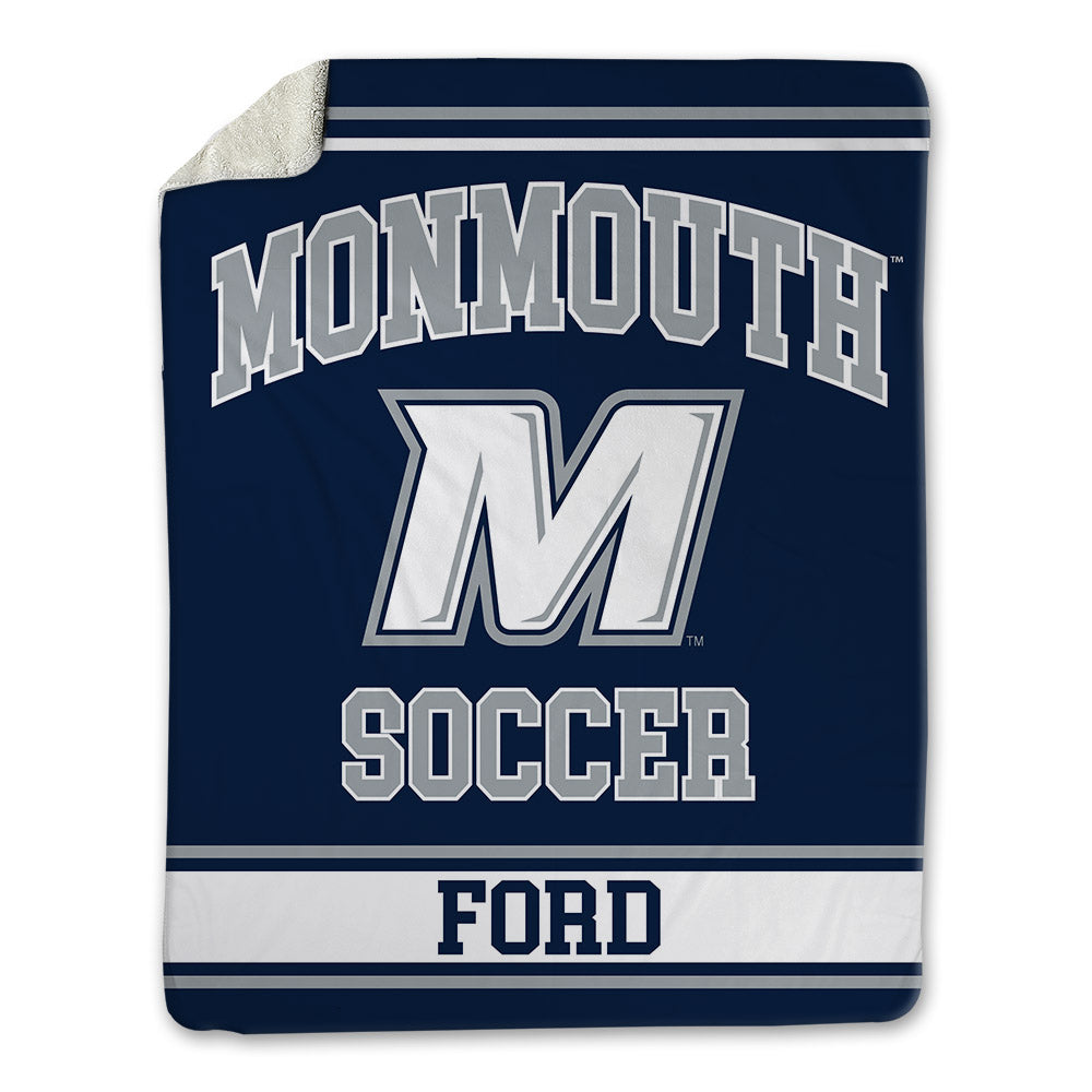 Monmouth - NCAA Women's Soccer : Clara Ford - Blanket-0