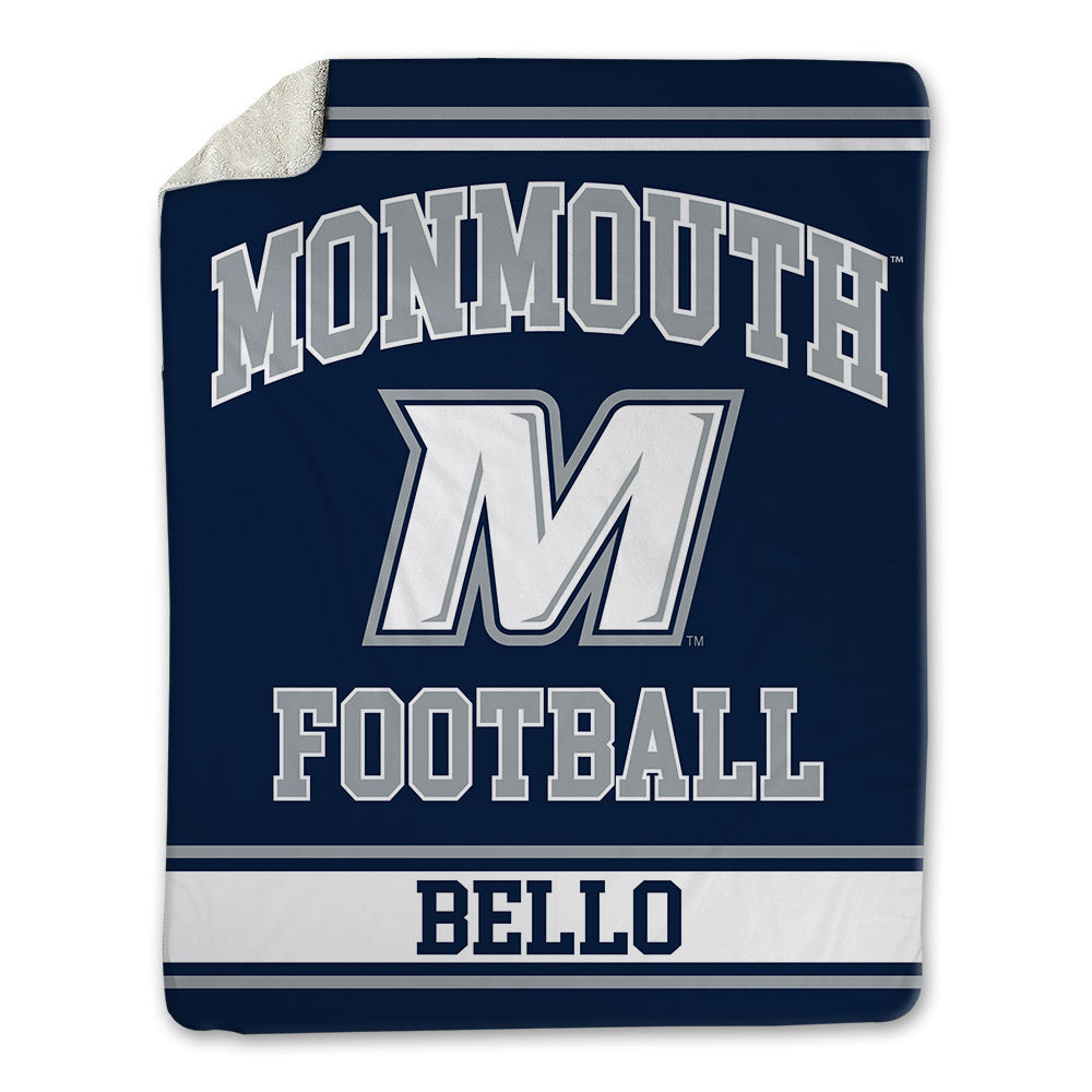 Monmouth - NCAA Football : Anthony Bello - Blanket-0