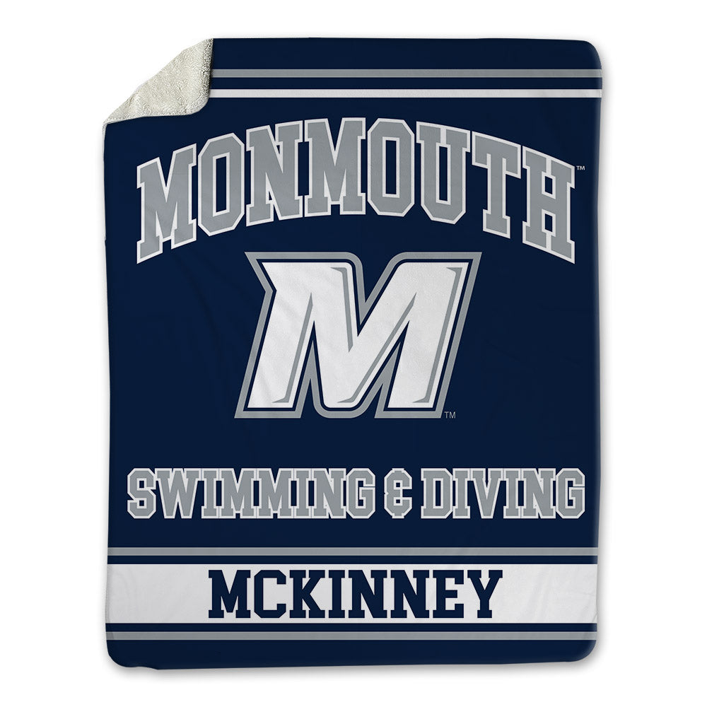 Monmouth - NCAA Women's Swimming & Diving : Kayla McKinney - Blanket-0