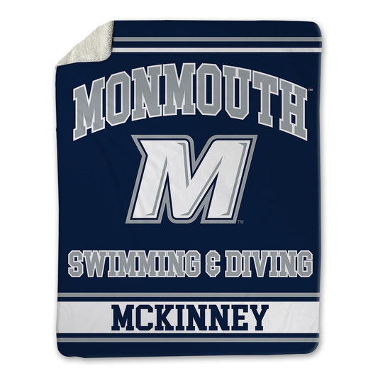 Monmouth - NCAA Women's Swimming & Diving : Kayla McKinney - Blanket-0