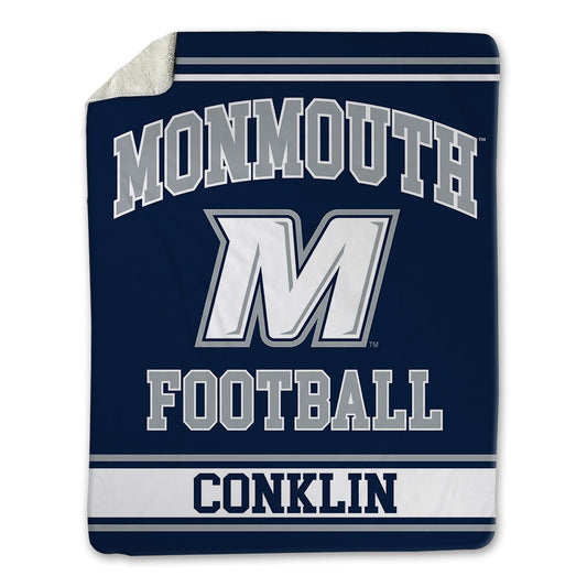 Monmouth - NCAA Football : Andrew Conklin - Blanket-0