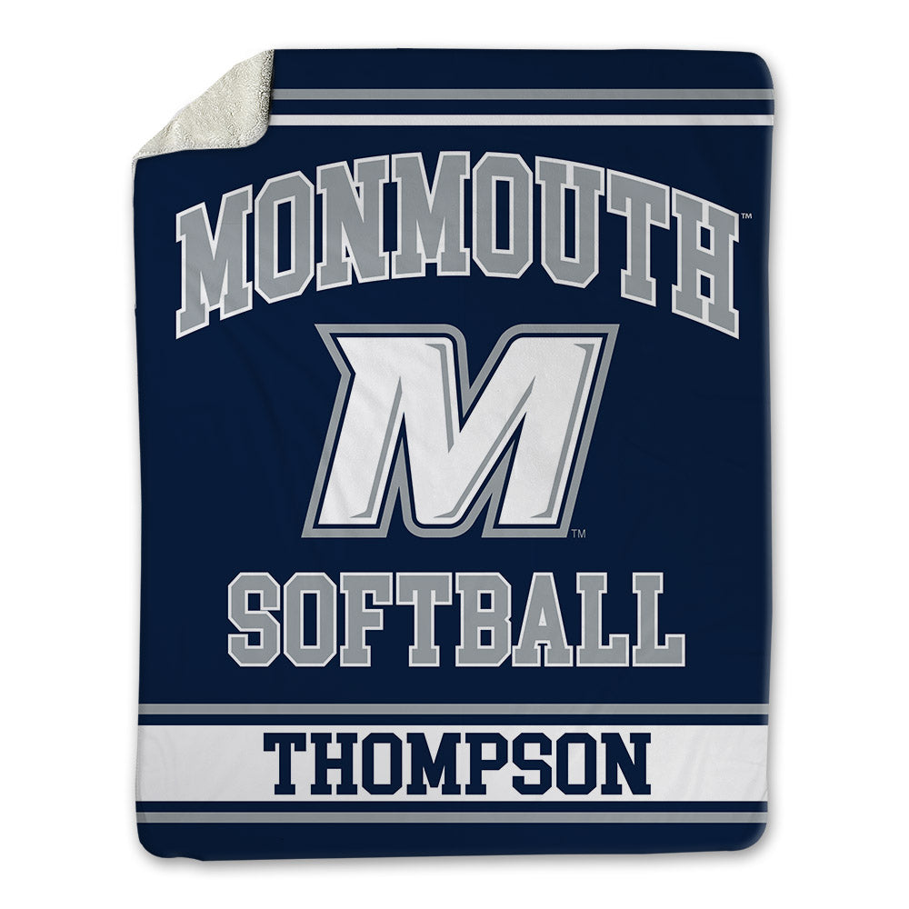 Monmouth - NCAA Softball : Tessa Thompson - Blanket-0