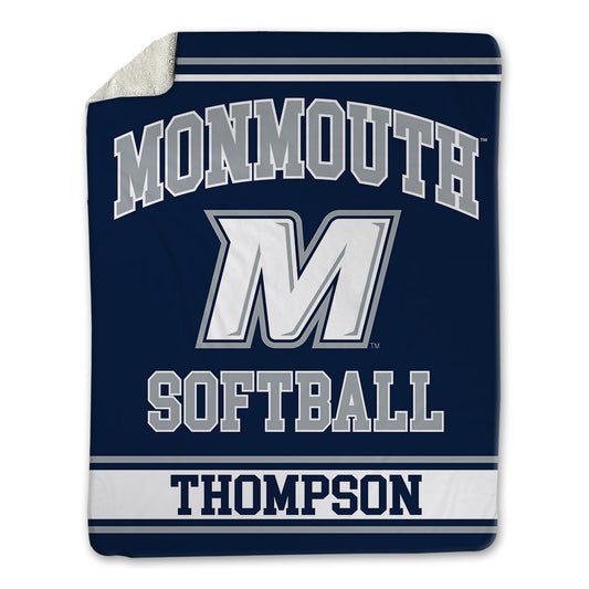 Monmouth - NCAA Softball : Tessa Thompson - Blanket-0