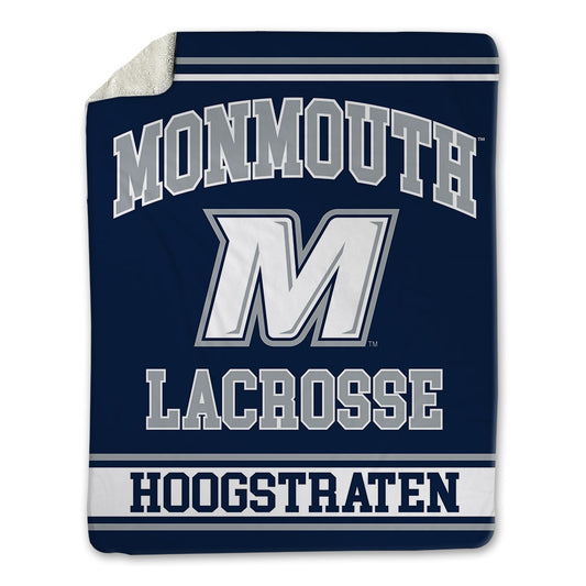 Monmouth - NCAA Men's Lacrosse : Kade Hoogstraten - Blanket-0