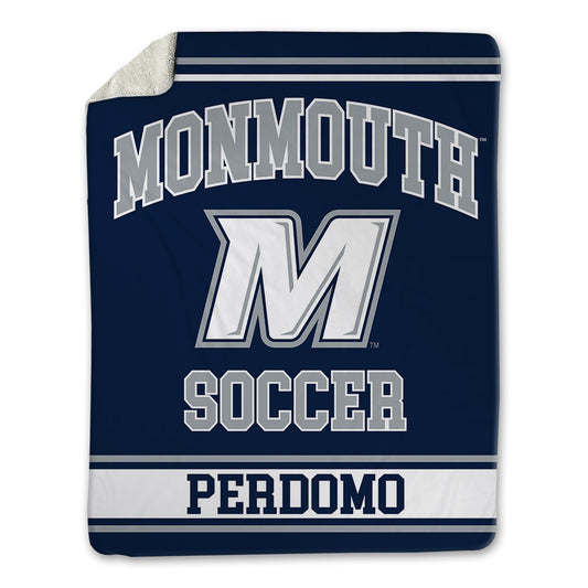 Monmouth - NCAA Women's Soccer : Evangeline Perdomo - Blanket-0