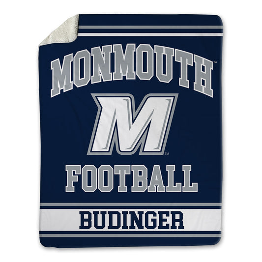 Monmouth - NCAA Football : Evan Budinger - Blanket-0