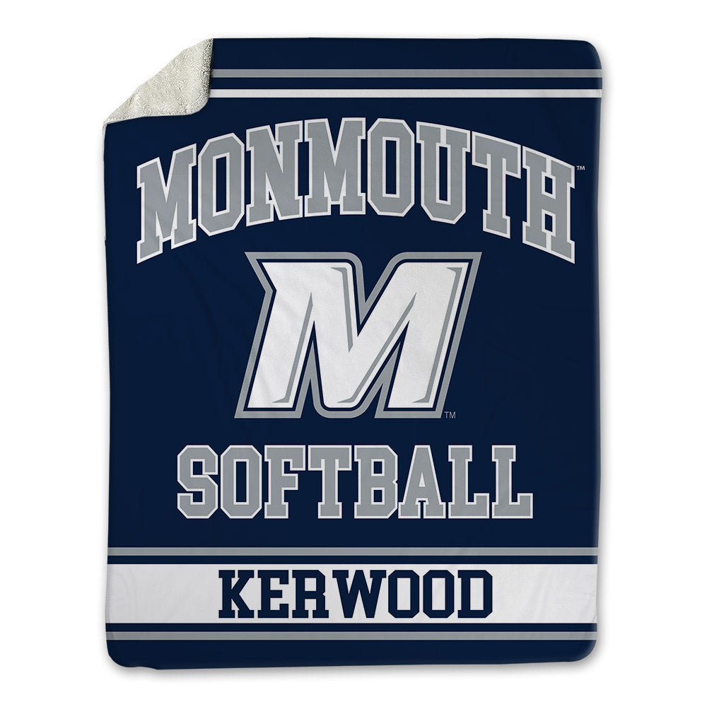 Monmouth - NCAA Softball : Billie Kerwood - Blanket-0