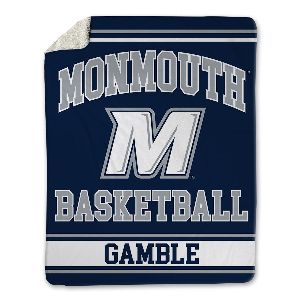 Monmouth - NCAA Women's Basketball : Gissel Gamble - Blanket-0