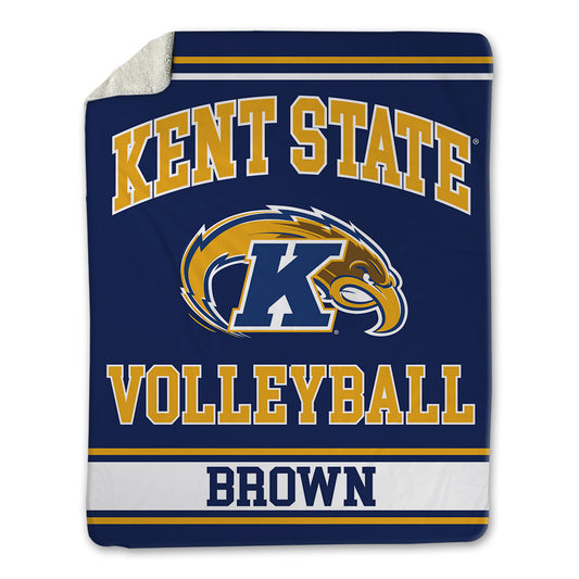 Kent State - NCAA Women's Volleyball : Mercedez Brown - Blanket-0
