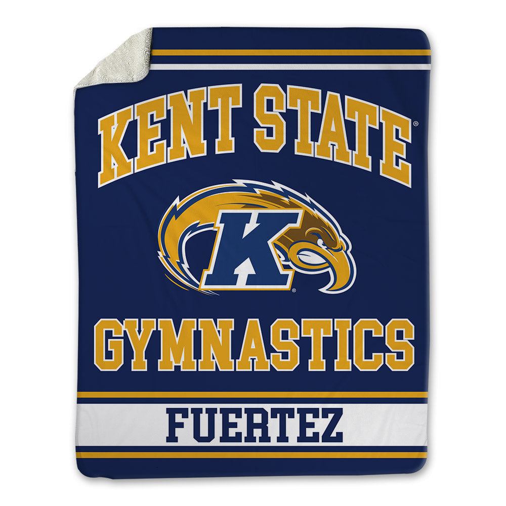 Kent State - NCAA Women's Gymnastics : Dani Fuertez - Blanket-0