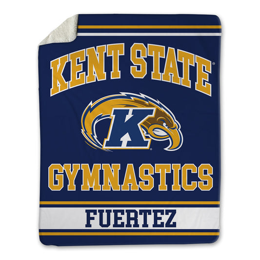 Kent State - NCAA Women's Gymnastics : Dani Fuertez - Blanket-0