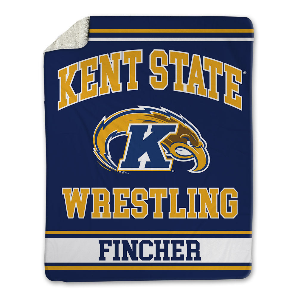 Kent State - NCAA Wrestling : Jordan Fincher - Blanket-0