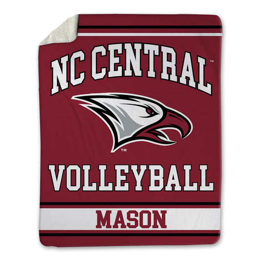 NCCU - NCAA Women's Volleyball : Jenelle Mason - Blanket-0