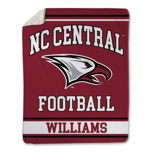 NCCU - NCAA Football : Kerwin Williams - Blanket-0