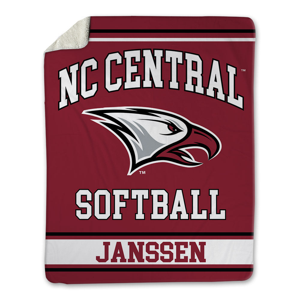 NCCU - NCAA Softball : Madeline Janssen - Blanket-0