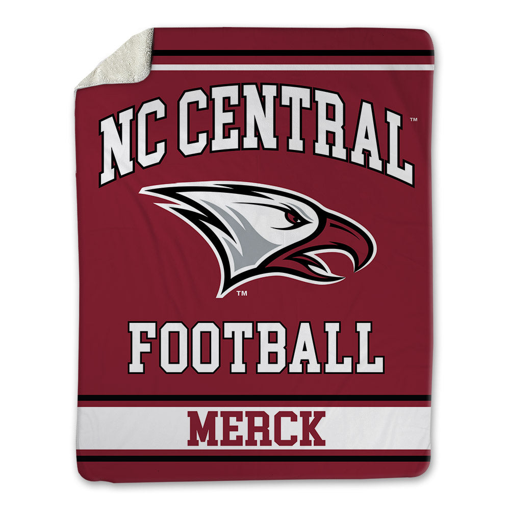 NCCU - NCAA Football : Carter Merck - Blanket-0