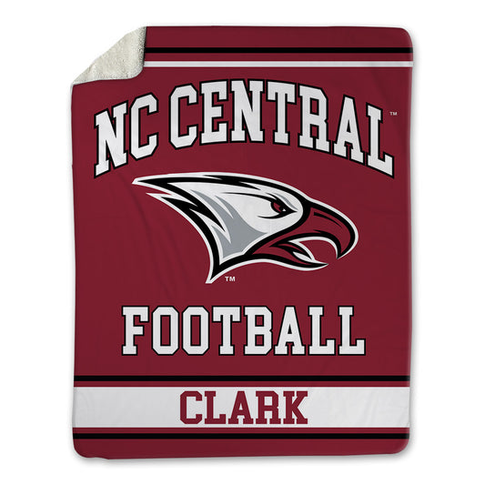 NCCU - NCAA Football : Elijah Clark - Blanket-0