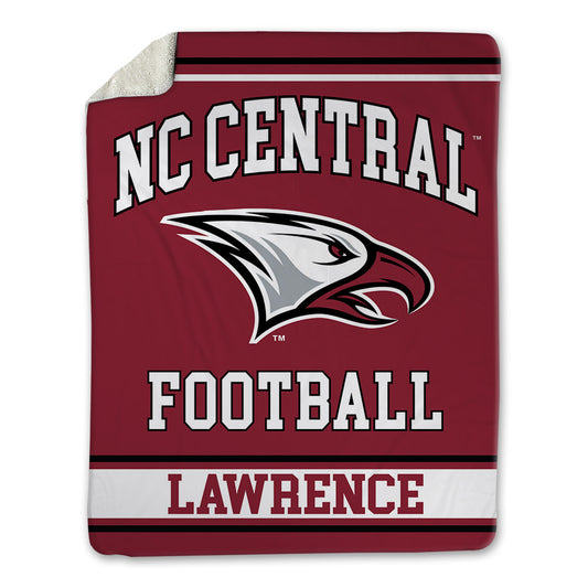 NCCU - NCAA Football : Plez Lawrence - Blanket-0