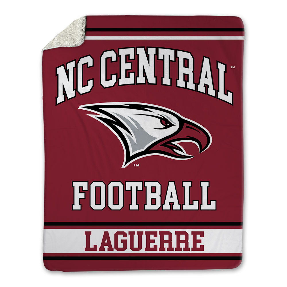 NCCU - NCAA Football : Jeremiah Laguerre - Blanket-0