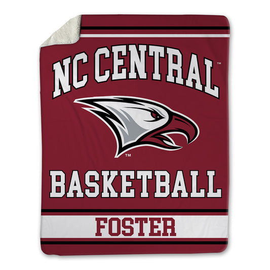 NCCU - NCAA Women's Basketball : Shakiria Foster - Blanket-0