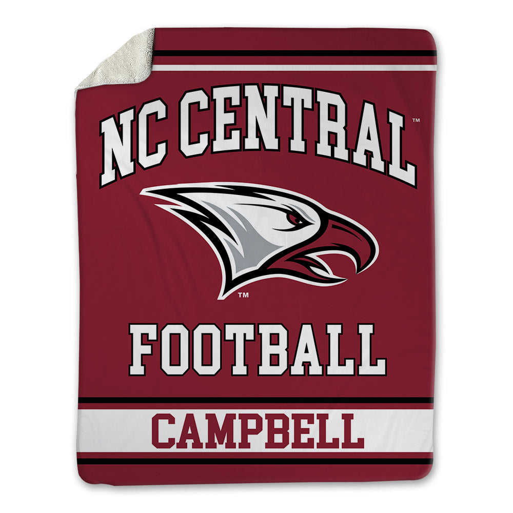 NCCU - NCAA Football : MJ Campbell - Blanket-0
